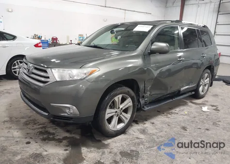 2012 Toyota Highlander Limited V6 z USA, uszkodzony, nr VIN 5TDDK3EH4CS106027